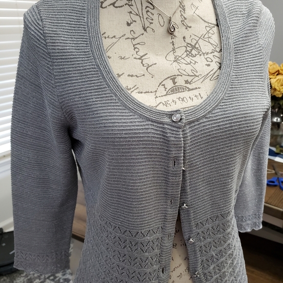 Emma James  MP silver sweater - Picture 2 of 3